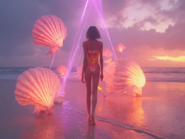 Surreal Fashion Photography for Swimwear