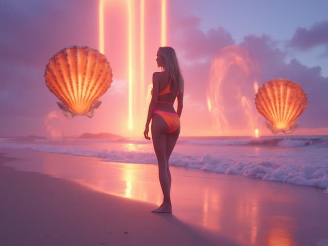 Surreal Fashion Photography for Swimwear