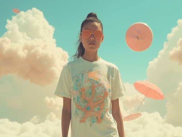 Surreal Fashion Photography for T-shirts