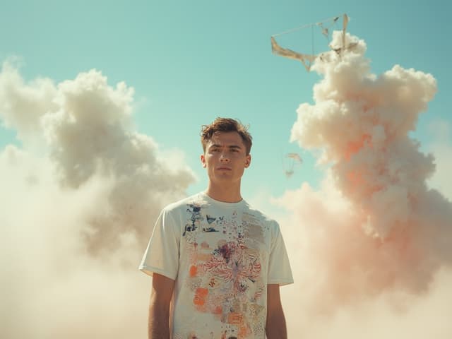 Surreal Fashion Photography for T-shirts