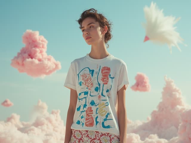 Surreal Fashion Photography for T-shirts