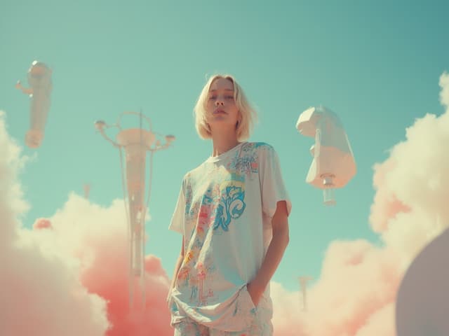 Surreal Fashion Photography for T-shirts
