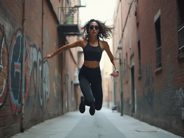 Urban Fashion Photography for Activewear