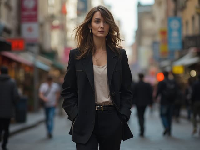 Urban Fashion Photography for Blazers