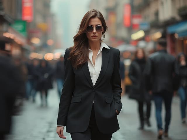 Urban Fashion Photography for Blazers