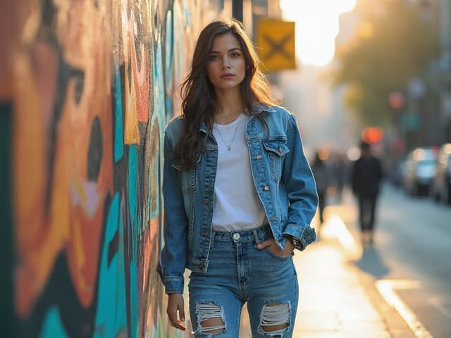 Urban Fashion Photography for Denim