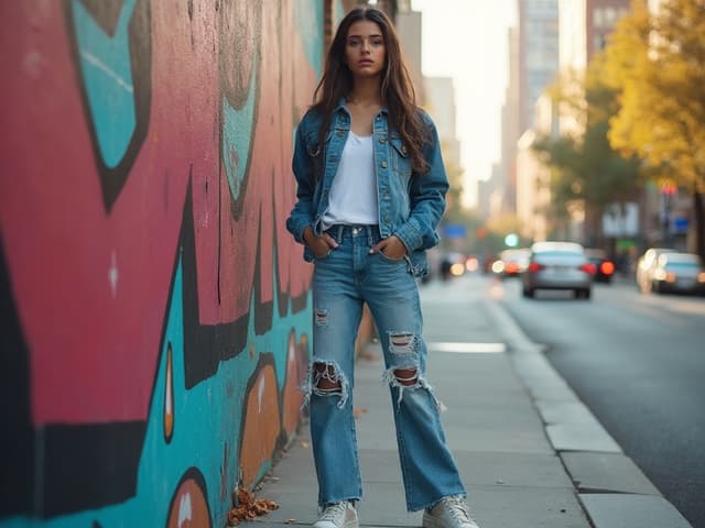 Urban Fashion Photography for Denim
