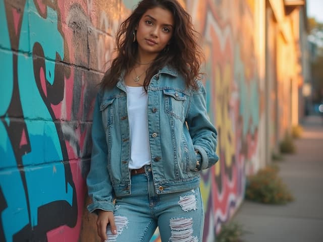 Urban Fashion Photography for Denim
