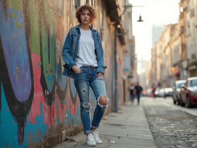 Urban Fashion Photography for Denim