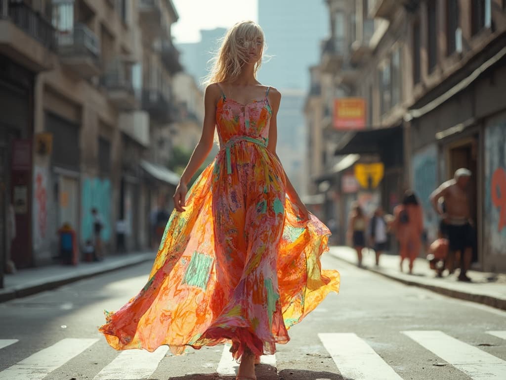 Urban Fashion Photography: Capturing Dresses in the Cityscape