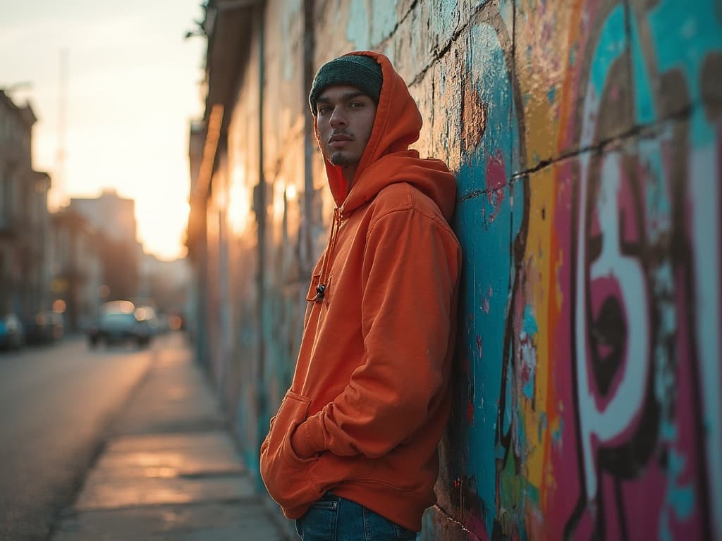 Urban Fashion Photography for Hoodies