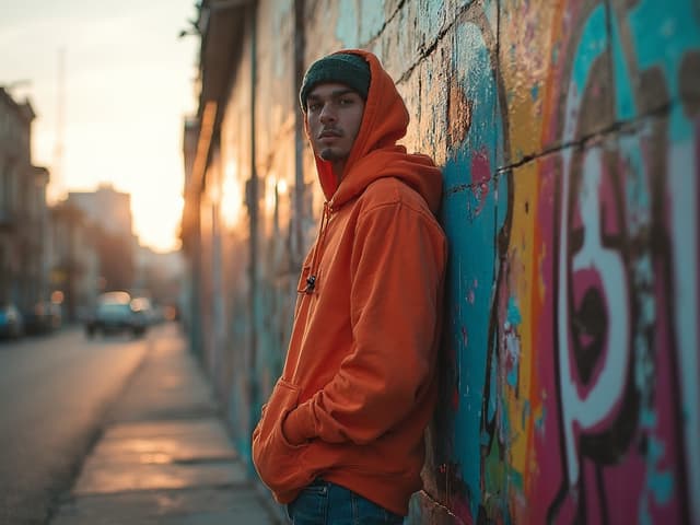 Urban Fashion Photography for Hoodies