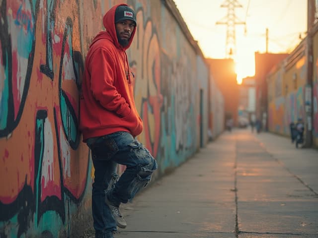 Urban Fashion Photography for Hoodies