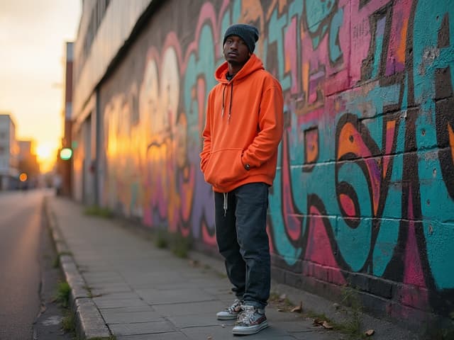 Urban Fashion Photography for Hoodies