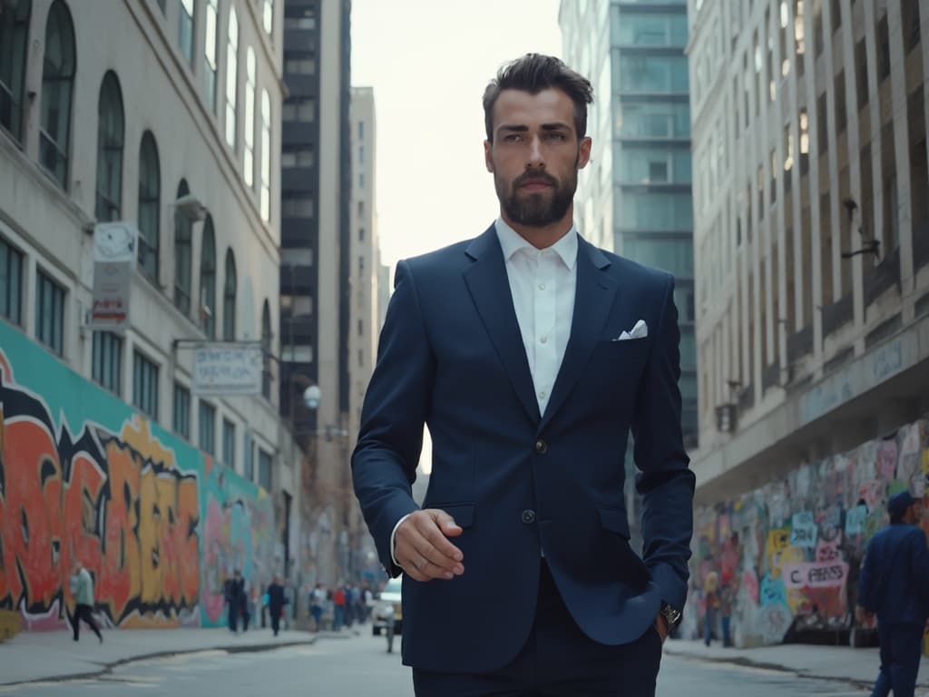 Urban Fashion Photography: Elevating Suits