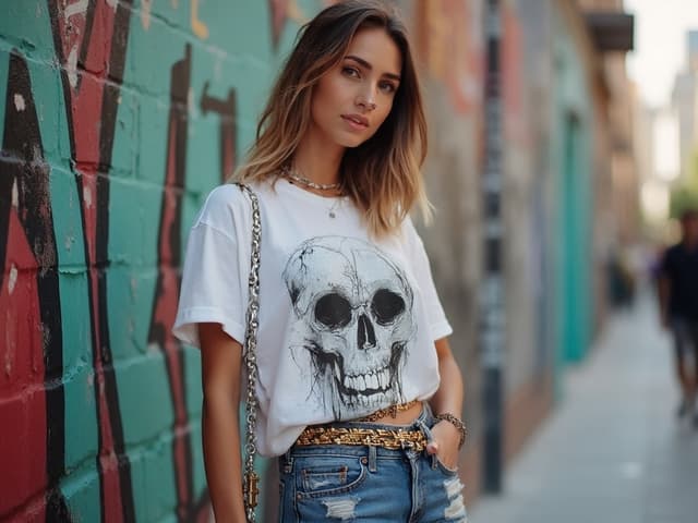 Urban Fashion Photography for T-shirts