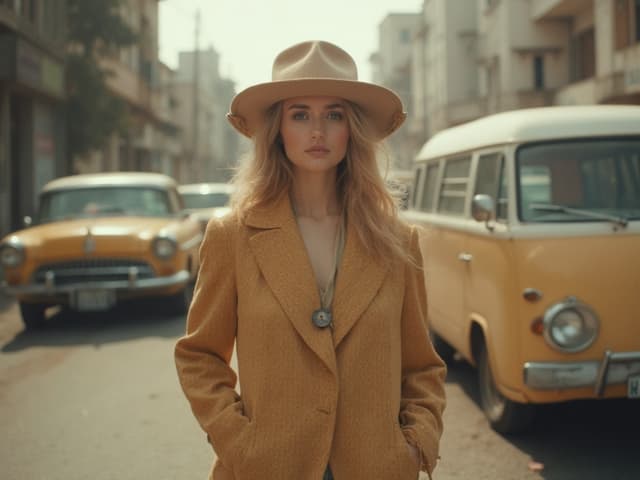 Vintage Fashion Photography for Blazers