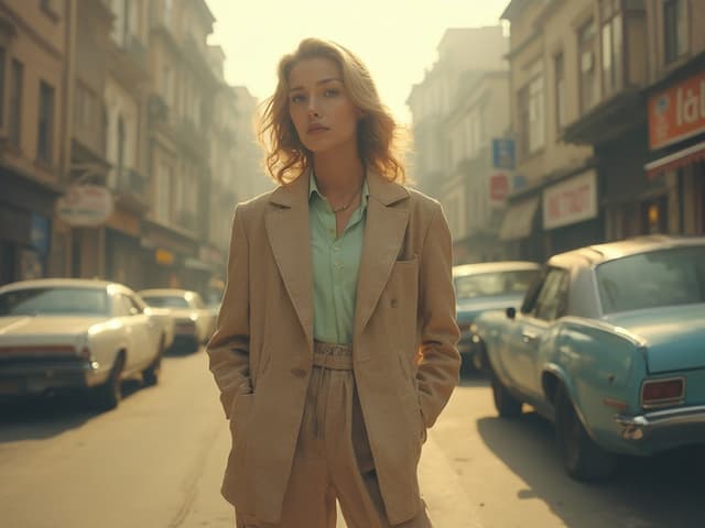 Vintage Fashion Photography for Blazers