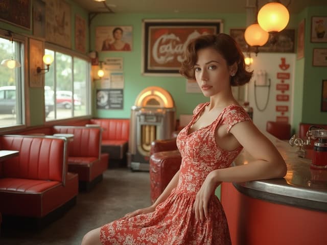 Vintage Fashion Photography for Dresses