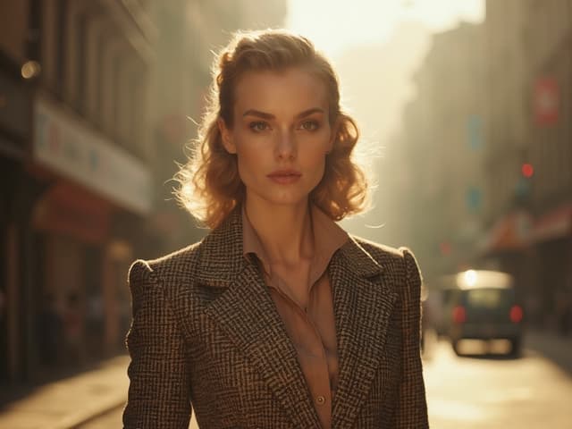 Vintage Fashion Photography for Jackets