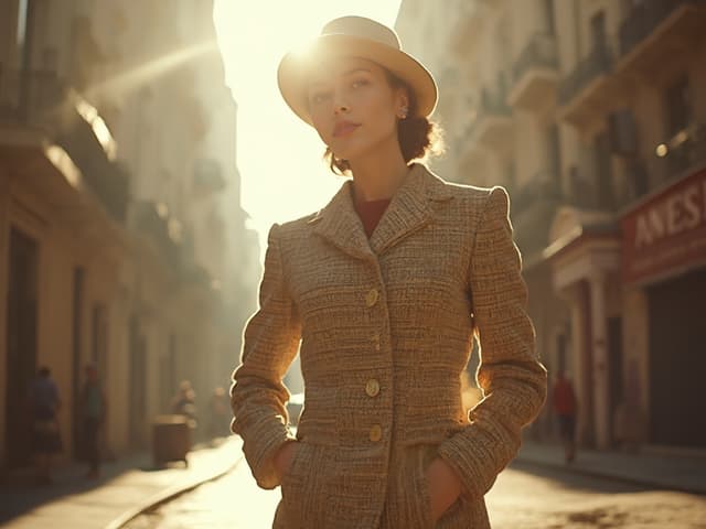 Vintage Fashion Photography for Jackets