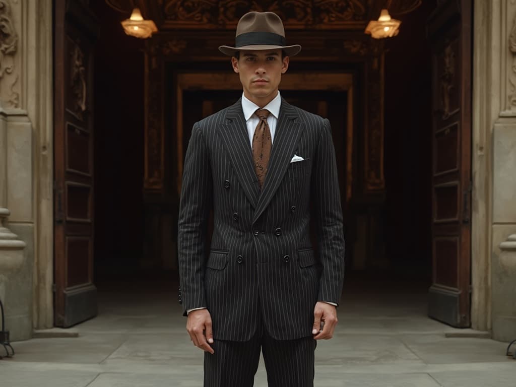 Mastering Vintage Fashion Photography for Suits