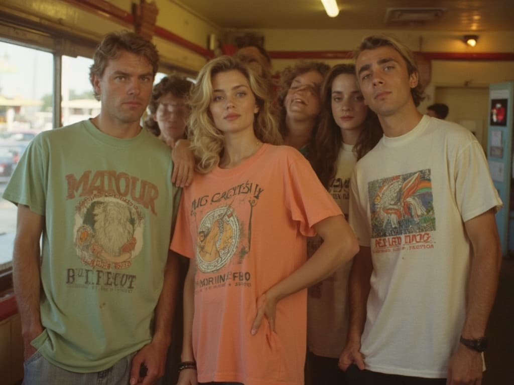 Vintage Fashion Photography: Capturing the Essence of T-Shirts