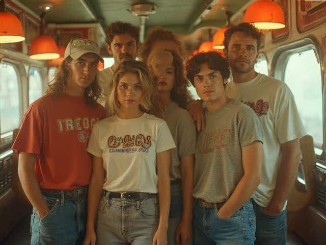 Vintage Fashion Photography for T-shirts