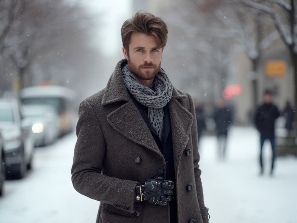 Winter Fashion Photography: Capturing the Essence of Blazers