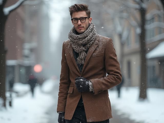 Winter Fashion Photography for Blazers