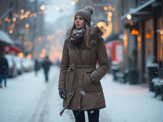 Winter Fashion Photography for Jackets