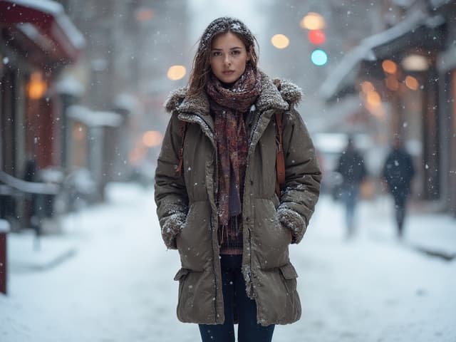 Winter Fashion Photography for Jackets