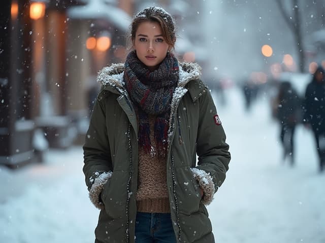 Winter Fashion Photography for Jackets