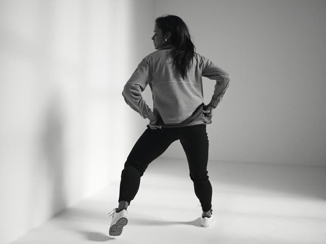 Black and White Fashion Photography for Activewear