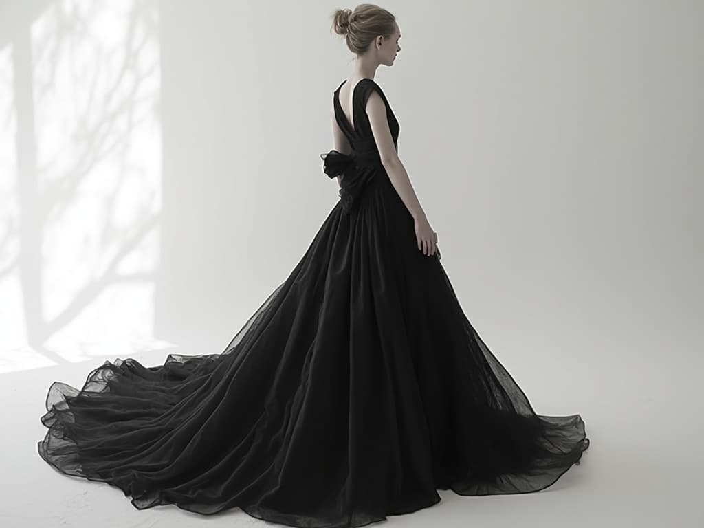 Black and White Fashion Photography example 4