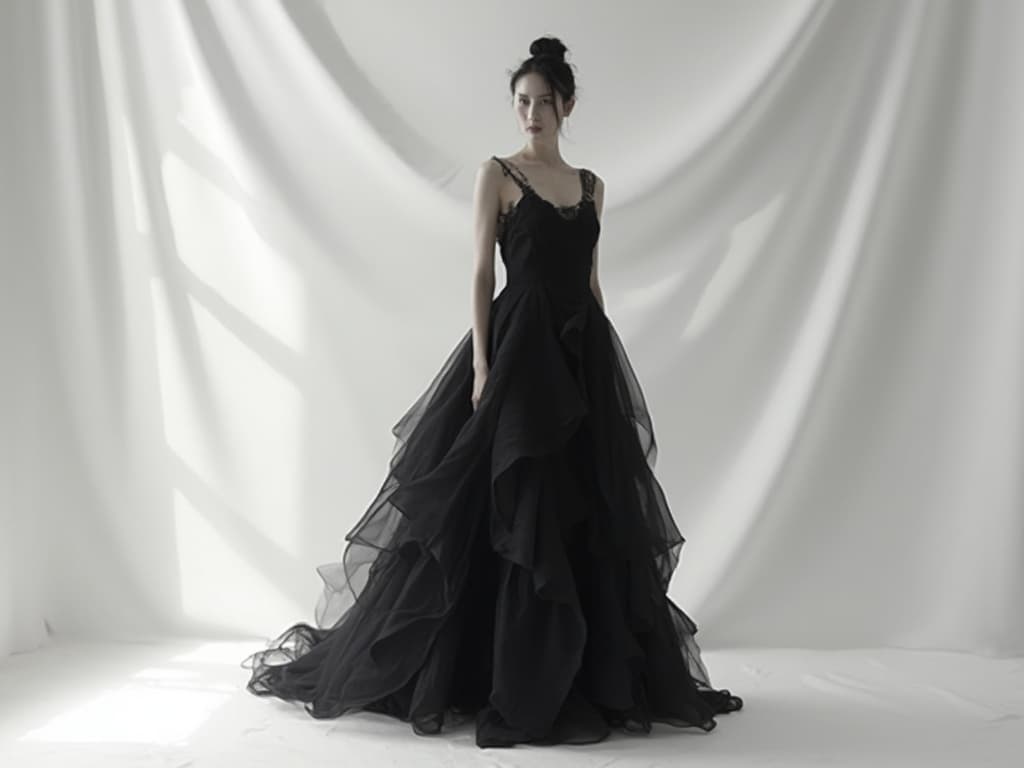 Black and White Fashion Photography example 6