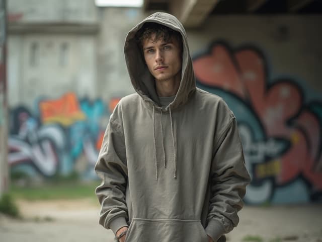 Conceptual Fashion Photography for Hoodies