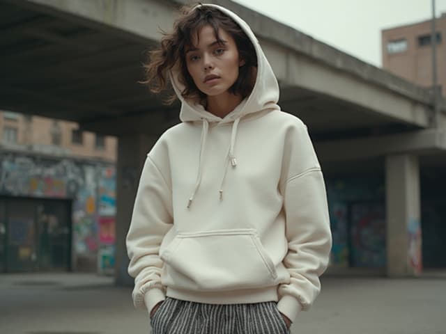 Conceptual Fashion Photography for Hoodies