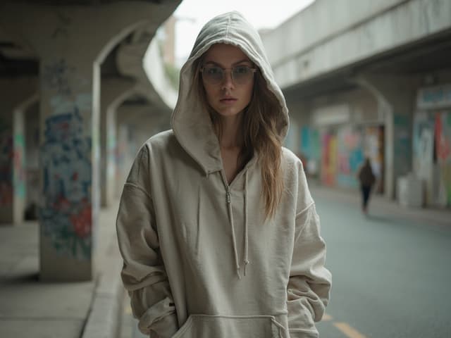 Conceptual Fashion Photography for Hoodies