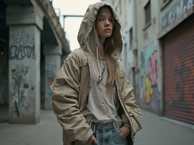 Conceptual Fashion Photography for Hoodies