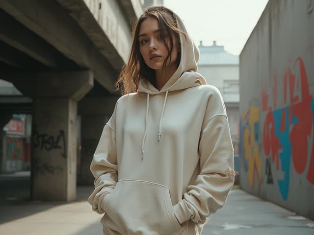 Conceptual Fashion Photography for Hoodies