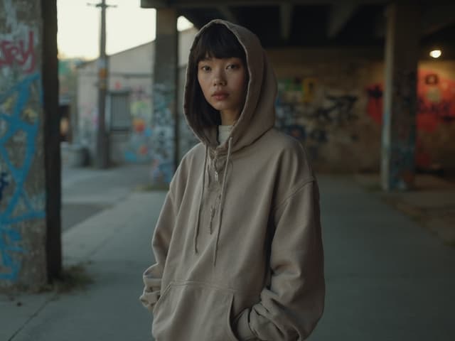 Conceptual Fashion Photography for Hoodies