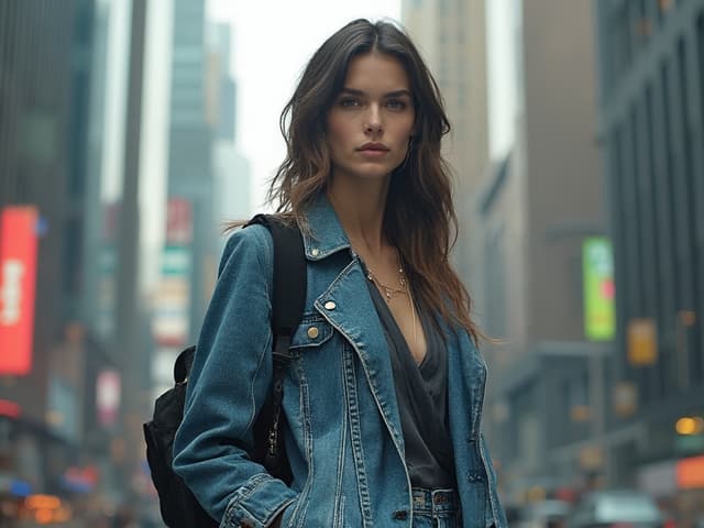 Editorial Magazine Fashion Photography for Denim