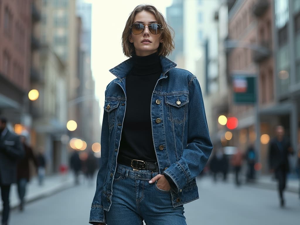 Editorial Magazine Fashion Photography for Denim