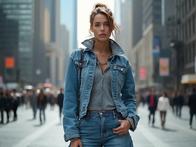 Editorial Magazine Fashion Photography for Denim