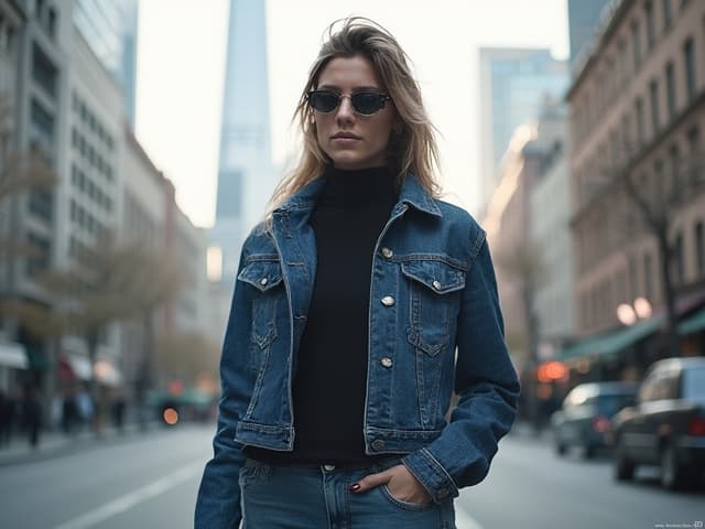 Editorial Magazine Fashion Photography for Denim