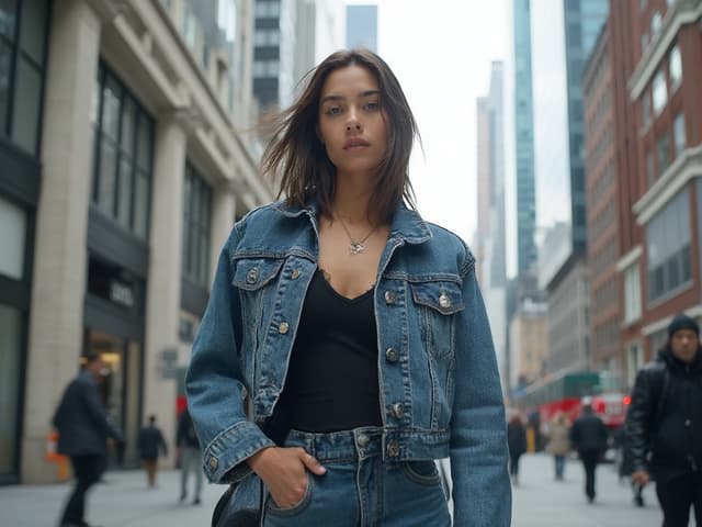 Editorial Magazine Fashion Photography for Denim