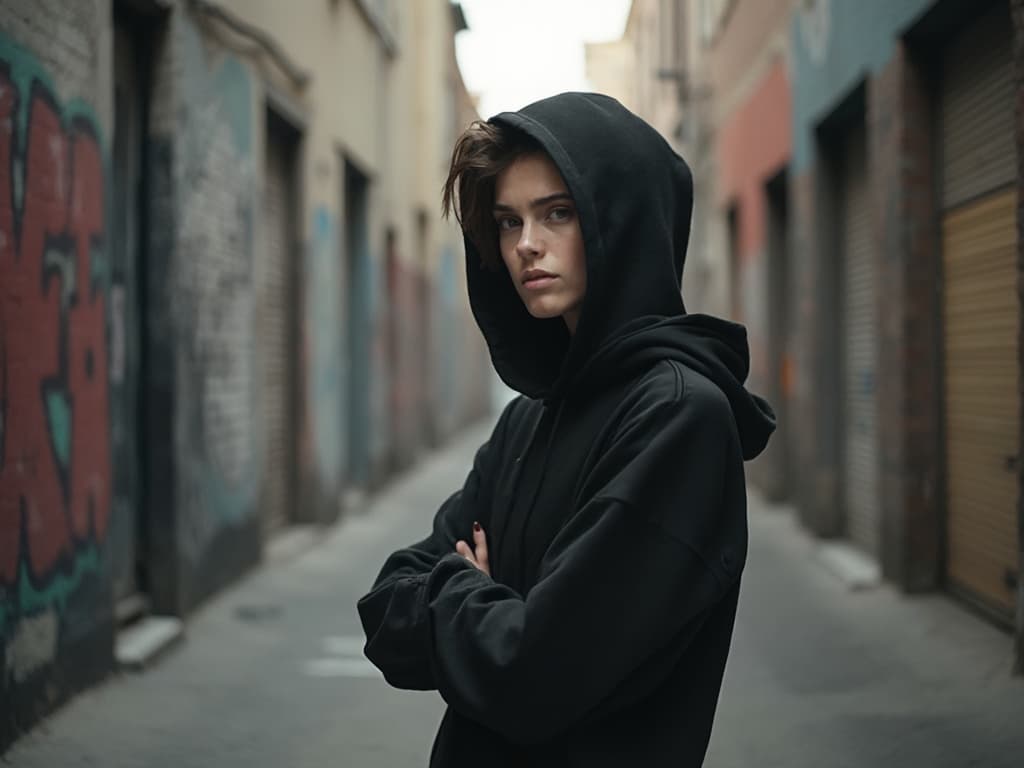 Editorial Magazine Fashion Photography for Hoodies