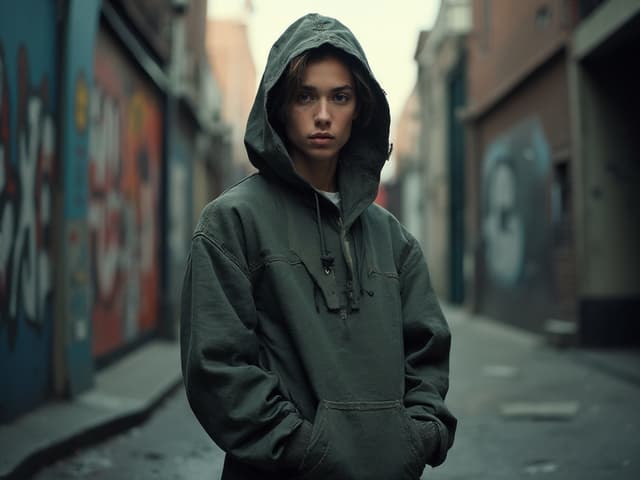 Editorial Magazine Fashion Photography for Hoodies