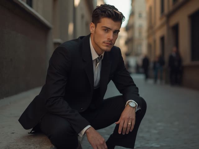 Editorial Magazine Fashion Photography for Suits